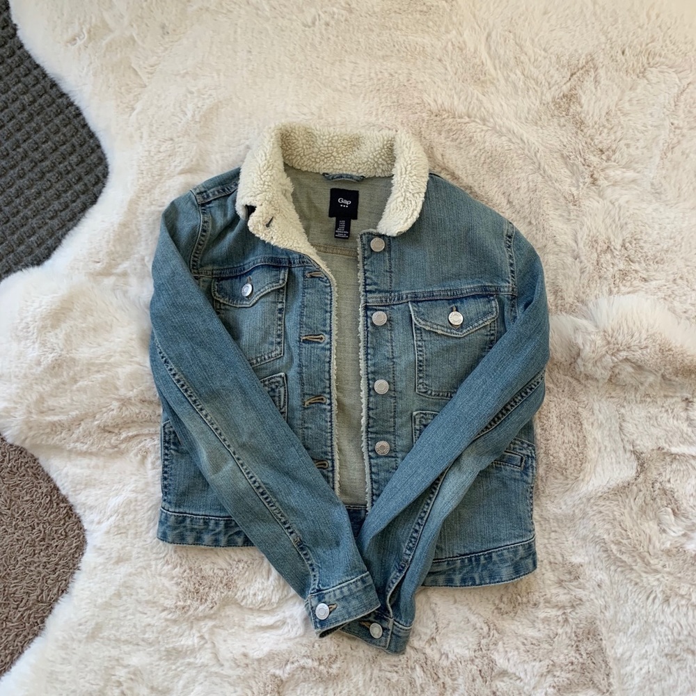 Gap Denim, Sherpa Lined Jacket